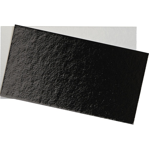 [3436*08*18*01] WEIß-SCHWARZ KARTON für Konditorbox 18