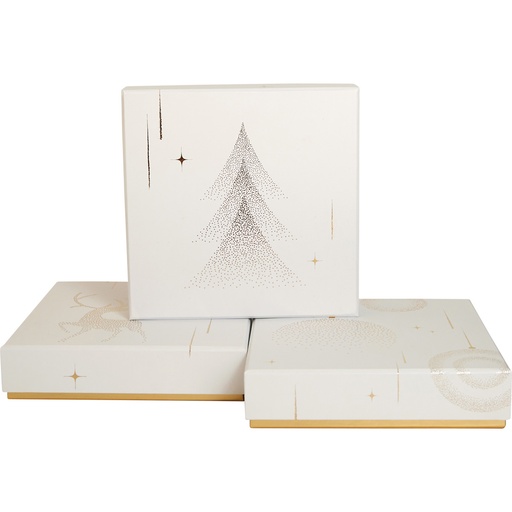 [5531*09*14*01] SCENES DE NEIGE basic 14 assortment of 3