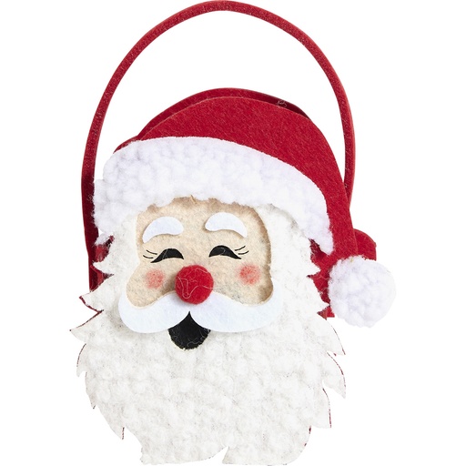 [7504*77*02*01] ALL UNDER THE TREE Santa basket 