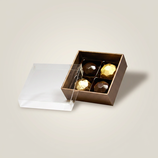 [BXT320478] Terra transparent 4 chocolates