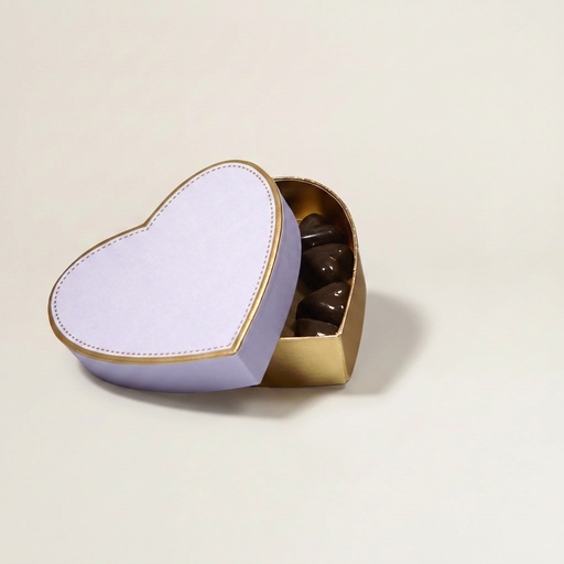 [BXR191262] Sweet Gold Herzbox lavendel