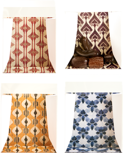 [EA01-BXF101299] Summer Retreat window bag assortment of 4