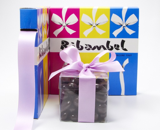 [146*25***] RIBANBEL parme 25mm