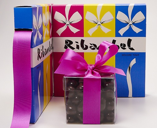 [151*25] RIBANBEL fuchsia 25mm