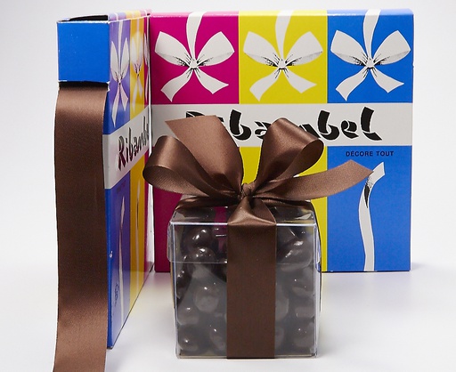 [178*25] RIBANBEL chocolat 25mm -RBL25178