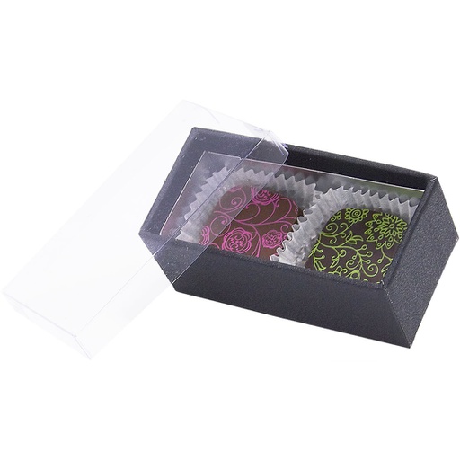 [3534*02*04*90] BLACK IS BLACK transparente 2 choc