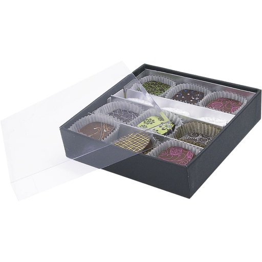 [3534*02*12*90] BLACK IS BLACK transparente 12