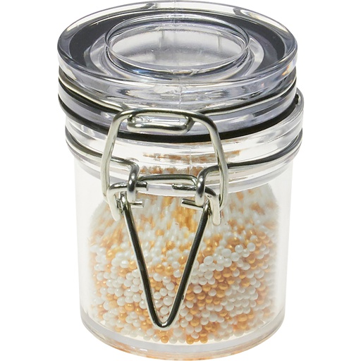 [SO*BU60000***] JAR round with metal closure***